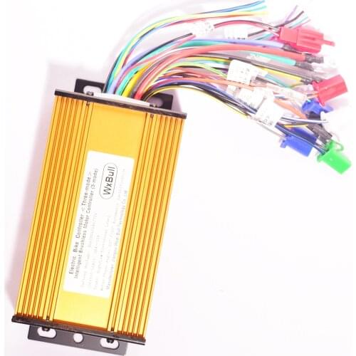 3 -mode Electric Bicycle Scooter 48V 60V 64V 72V 1000-1500W E-Bike Brushless Motor ControllerDual-model Speed Controller