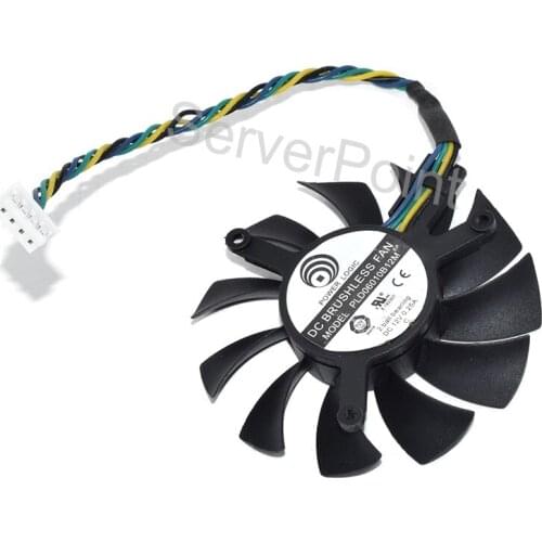 Well Tested For Power Logic PLD06010B12M 12V 0.25A Four Pins DC Brushless Fan