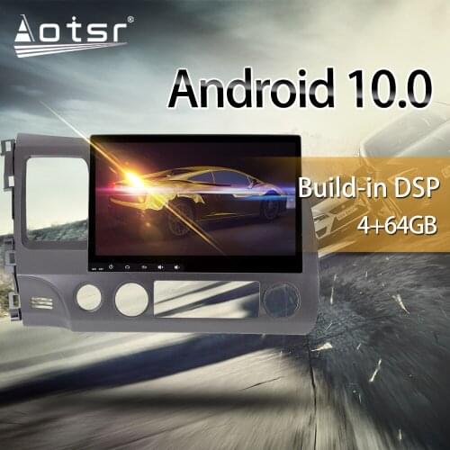 IPS DSP Android 10 For Honda CIVIC 2006 2007 2008 2009 - 2011 Car Multimedia Radio Player Stereo Screen Audio GPS Navi head unit