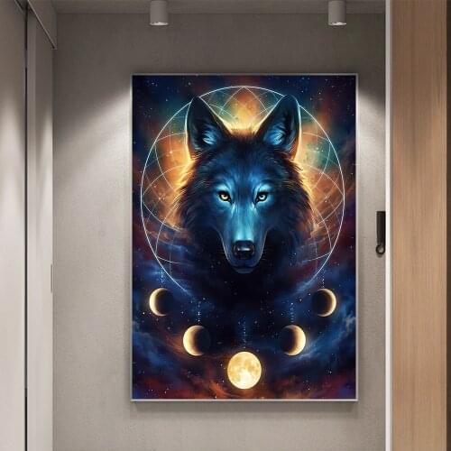 War Horse and animal Golden Canvas Wall Paintings Art Posters Decoration Salon for Interior Living Room Decor HD Prints Pictures