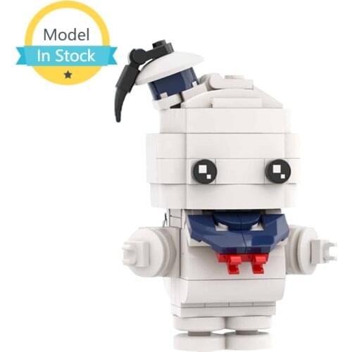 MOC Classic Fairy Bricks Model Ghost Hunting Team Figure Building Blocks Kit Sickle Boy Cartoon Character for Children Toy Gift