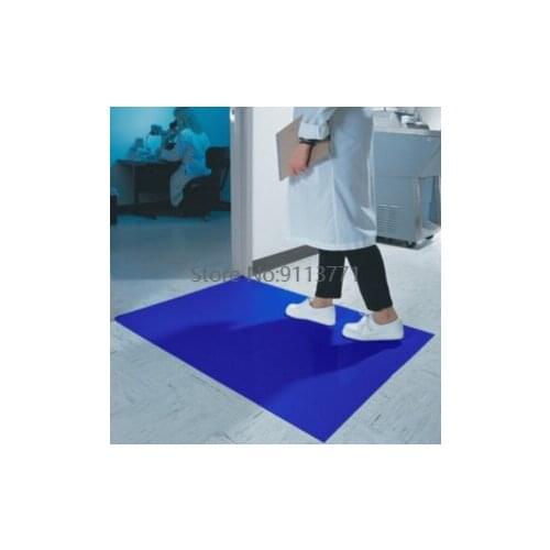 Laboratory Tacky Sticky Mat 1 Case 10 Units 300 Sheets Dust Cleaner 18"*36"