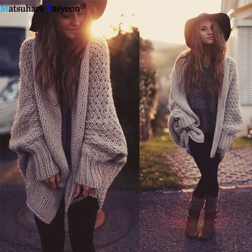 Matsuhara Taeyeon Women's Knitted Cardigans