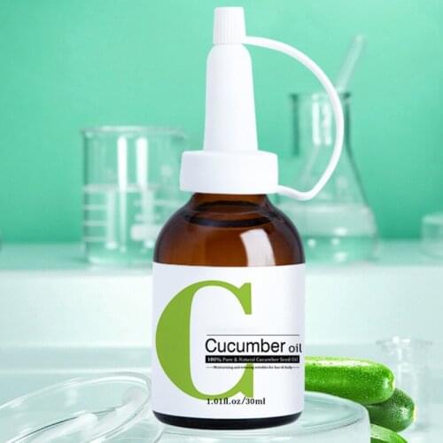 Cucumber Essential Repair Dry Hair Improve Hair Care Essential Oil Facial Nursing Moisturizing Care Serum Exfoliate Skin Care