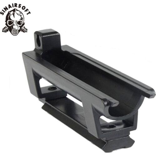 Barska Scope SKS Rifle Mount Base waever 20mm Rail, Replaces Rear Receiver Cover With Gift Scope see-thru Rings Free Shipping