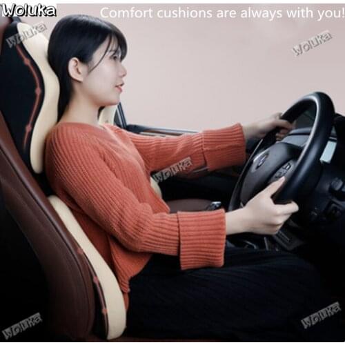Cushion car waist cushion set comfortable and durable car headrest neck pillow CD50 Q06