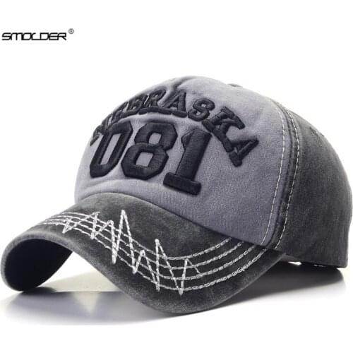 [SMOLDER] 2018 Popular Fashion Brand New Baseball Cap Men Women Casual Fitted Snapback Hats Letter Hip Hop Caps Adjustable