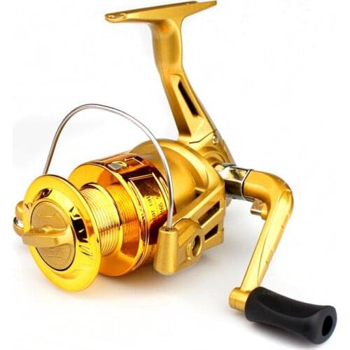Spinning Fishing Reel 10BB + 1 Bearing Balls 1000-6000 Series Metal Coil Spinning Reel Boat Rock Fishing Wheel for Catch Fish