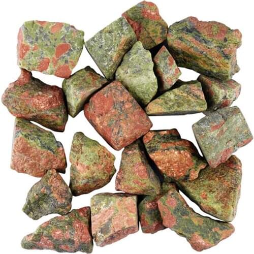 Unakite Rough Gemstone Crystals Healing Stones For Home Decoration