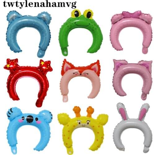 Birthday Happy Halloween Party Grand Activities Wedding Decorate Air Foil Balloon Self-Sealing Toys Green Yellow New Hair Decor