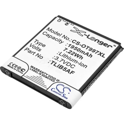 Cameron Sino Mobile SmartPhone Replacement Li-ion Battery 1950mAh For CAB32E0000C1 Sharp J160, MW40, MW40CJ, Free Tools