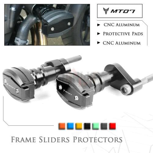 Motorcycle engine protectors frame sliders Anti Crash Pad Falling Protection For YAMAHA MT07 FZ07 MT-07