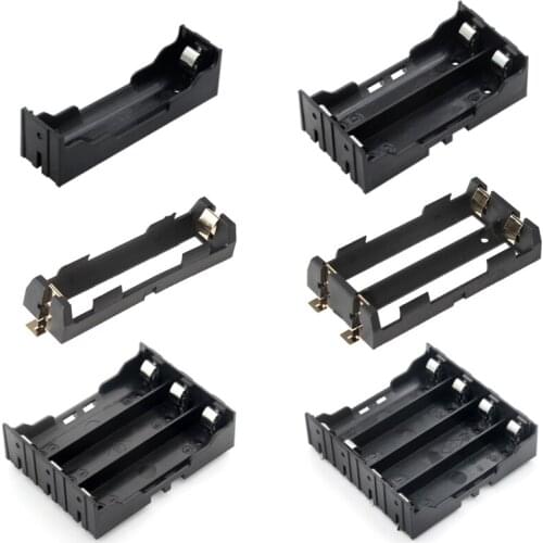 1/2/3/4 Section Battery Case Holder Storage Box For 18650 Rechargeable Battery 3.7V DIY