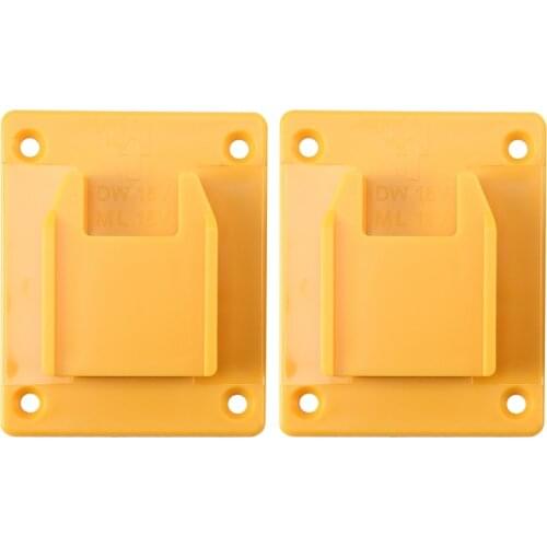 2Pcs Power Tool Machine Bracket Electric Drill Stand Wall Shelf Fasteners Fits for M18 /DEWALT Electric Drill