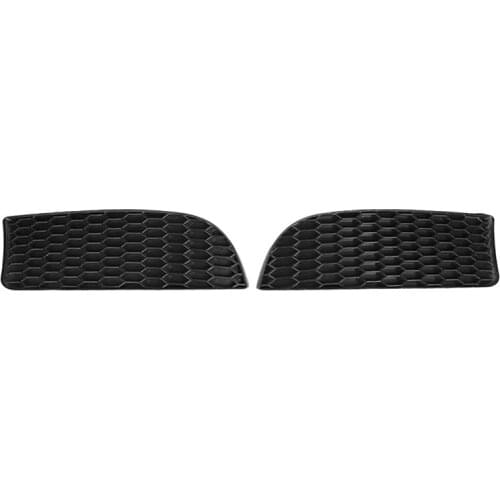 2x Car Front Grille Grill Lower Bumper Fog Light Cover Trim For-BMW E90 E91 E92 E93 2004-2012 M3 Style
