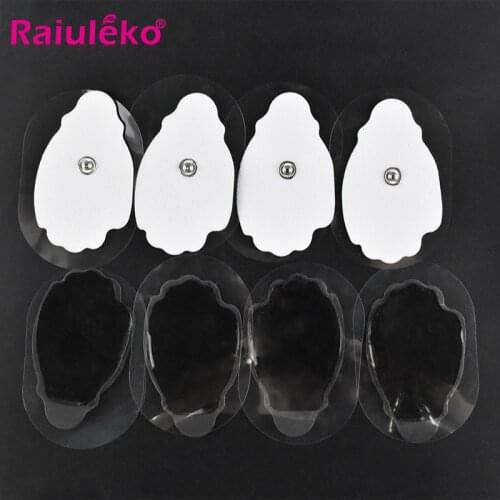 20/10PCS sector Electrode Pads For Body Massager Electric Tens Acupuncture Digital Therapy Machine for Slimming electrodos tens