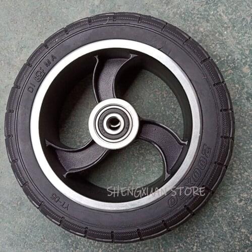200x50 solid wheel for Electric Scooter Tyre With Wheel Hub 8" Scooter Tyre Aluminium Alloy Wheel Electric Vehicle
