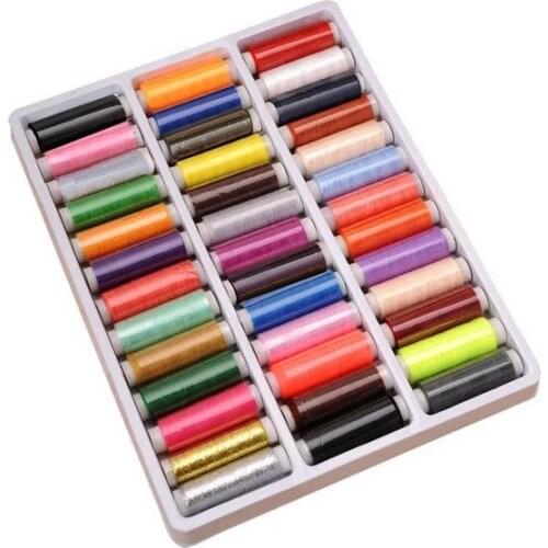2020 Set of 39-colors 402 Fine Sewing Thread for Hand Sewing Industrial Machine