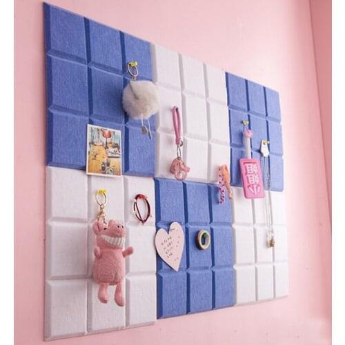 2021 Felt Background Board DIY Puzzle Photo Wall Household Message Board DIY Decoration Craft