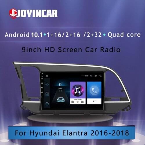 Android 10.1 2Din Car Radio Stereo Multimidia Video Player For Hyundai Elantra 6 2016-2018 Navigation GPS 2G+32G 9inch 2.5D