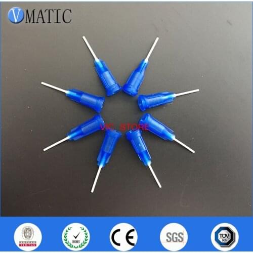 Free Shipping 100Pcs 22G Blue 0.5'' Polypropylene Pp Needles 1/2 Inch