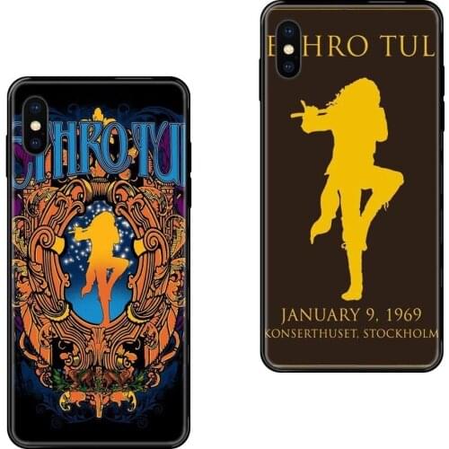 Black Soft Art Print Cover Case Music English Band Jethro Tull For Huawei Honor Mate Play V10 View 10 20 20X 30 Lite Pro Y3 Y5