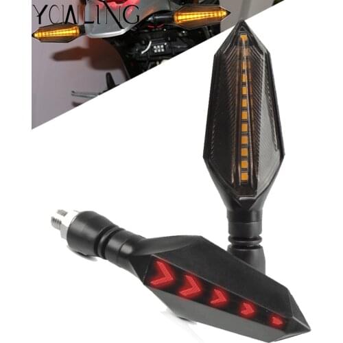 For SUZUKI GSF 250 600 600S 650 650S 650N 1200 1250 Bandit 650S Motorcycle LED Turn Signal Light Indicators Amber Blinker Light