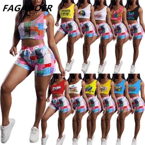 FAGADOER Women's Cropped T-shirts