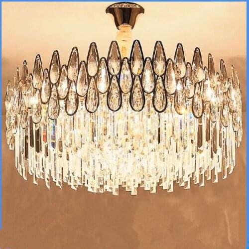 Crystal pendant lamp crystal bedroom lamp crystal living room lamp crystal dining room lamp crystal resturant lamp