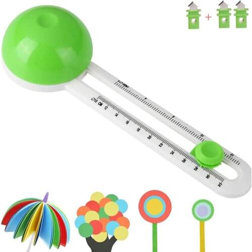 Circular Paper Cutter Cut Circle Paper Trimmer Scrapbooking Tool Rotary Cutter Craft Supplies,Cutting Knife Model Cards Cutters