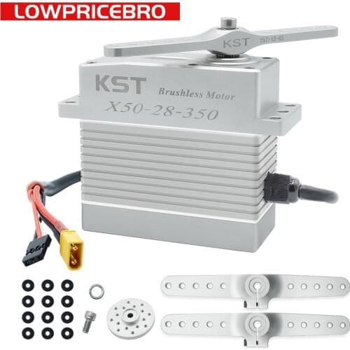 KST X50-28-350 High Torque 350kg 28V Brushless Steering Gear Digital Servo Motor for Ultra Giant UAV Industrial
