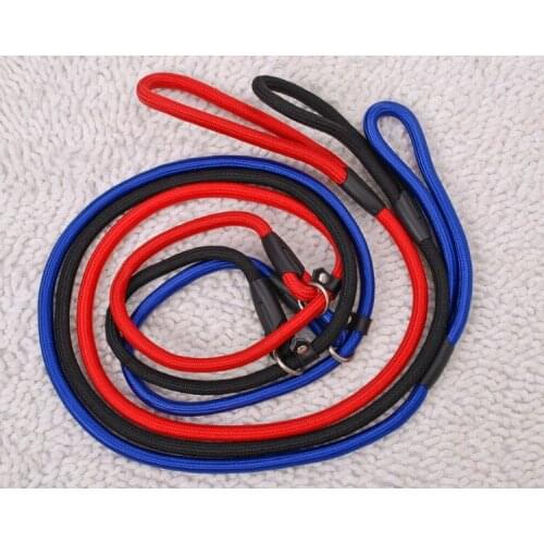High Quality Pet Dog Leash Rope Nylon Adjustable Training Lead Pet Dog Leash Dog Strap Rope Traction Dog Harness Collar Lead