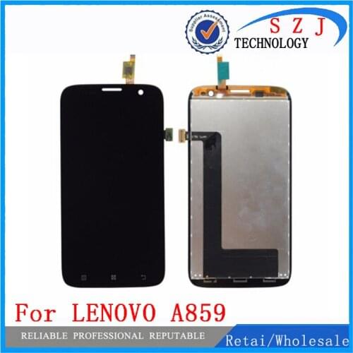 New Replacement LCD Display Screen With Touch Digitizer Assembly For Lenovo A859 Free shipping