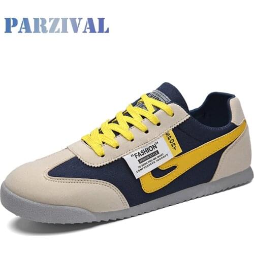 PARZIVAL Men Shoes Soft Jogging Shoes Comfortable Tenis Masculino Breathable Mens Casual Shoes Walking Sneakers