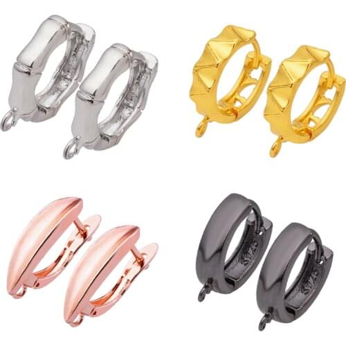 Peixin handmade earrings hooks clasps jewelry earrings accessories making DIY jewelry making women tassel crystal gift wholesale