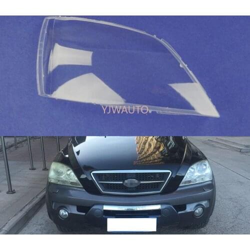 Car Headlamp Lens For Kia Sorento 2004 2005 Car Replacement Auto Shell Cover