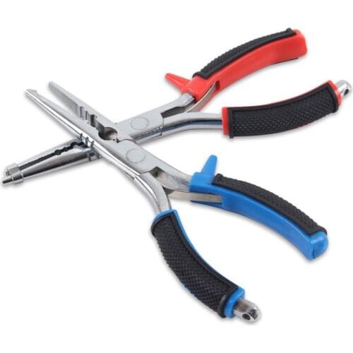 Medium Size Fishing Pliers Lure Long Nose GRASPER GRIP Fishhooks Clip Tools Stainless Steel