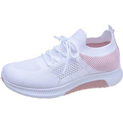 Tennis Shoes For Women Breathable Sneakers 2021 Autumn Sports Comfy Jogging Trainers Female Soft Zapatos De Mujer Cheap