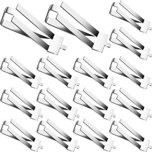 16 Pcs Glass Bed Spring Turn Clips Glass Bed Clamps Compatible with for Creality Ender 3 Pro, Ender 3S, Ender 5 Pro