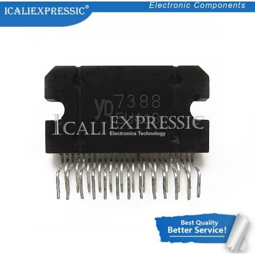 2PCS CD7388CZ YD7388 7388 ZIP-25 In Stock