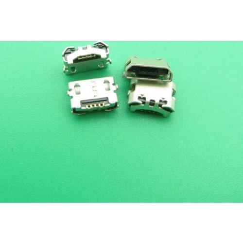 200pcs/lot Joystick micro jack Connector Power Charger Socket Mini Usb Data Port repair replacement For PS4 Wireless Controller