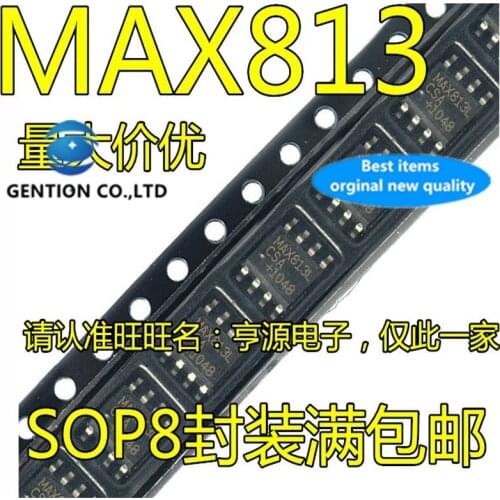 50Pcs MAX813 MAX813LCSA SOP8 MAX813LESA Monitoring circuit chip in stock 100% new and original