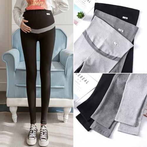 7016# Maternity Pants Spring Autumn Elastic Waist Belly Support Pants Maternity Leggings Maternity Trousers