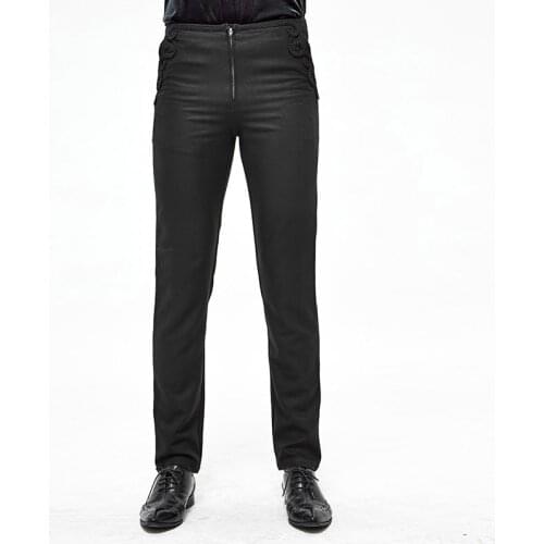 Business Style Formal Suit Pants Mens Casual Pants Mens Trousers Tight Trousers Party Banquet Slim Pants