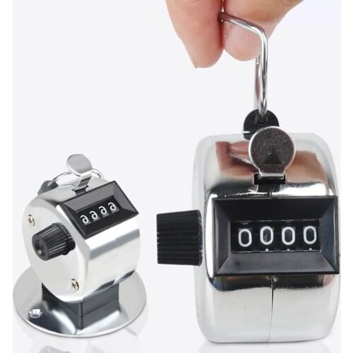 Display Electronic Tally Counter 0-9999 Counting Range Handheld Tally Counter Golf Clicker Training Counting Tool