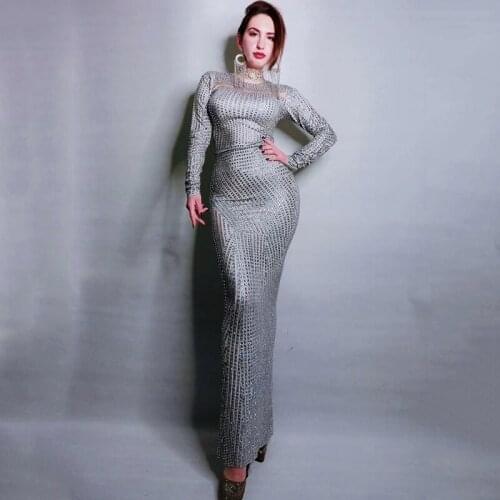 Jazz Dance Costumes Sexy Women Bar Dj Stage Showing Singer Female Dancewear Birthday Party Celebrate Evening Dress DJ1025