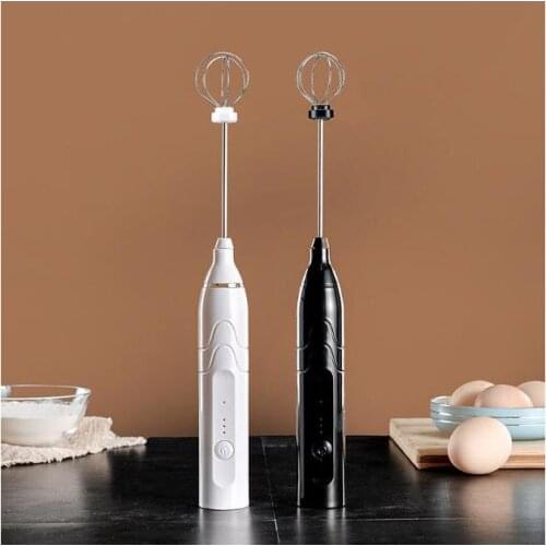 Electric egg beater hand-held household small egg beater USB charging mixer milk beater