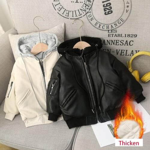 Flying Whales Leather Jackets For Girls