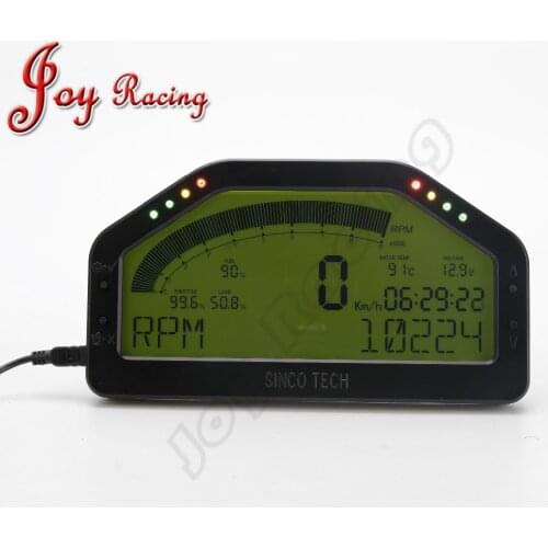 DO903 Dash Race Display Gauge OBDll Bluetooth Dashboard LCD Screen 9000rpm Rally Meter Gauge