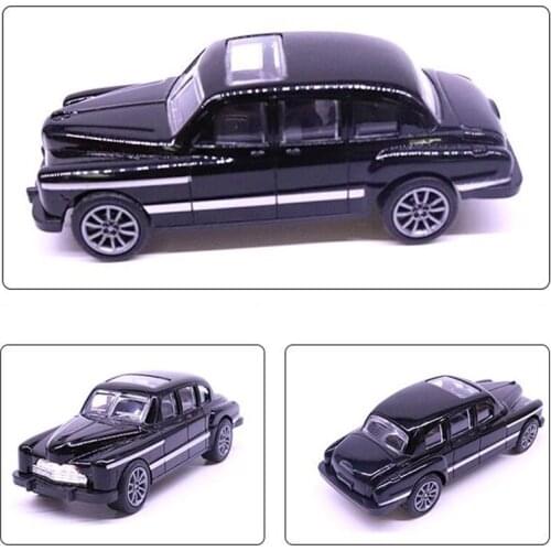 10.5CM Black Color 1:43 Scale Metal Alloy Toy Car Pull Back Diecast Classical Car Vehicles Model Children Kids Collection Toys